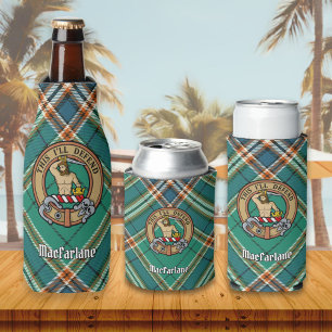 Enfriador De Botellas Escudo del clan MacFarlane por la caza antigua de