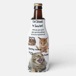 Enfriador De Botellas "Escuela de gatos"