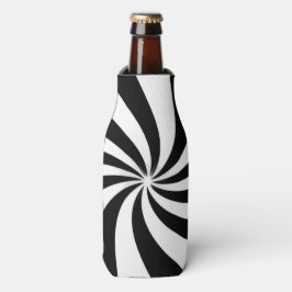 Enfriador De Botellas Espiral negra y blanca