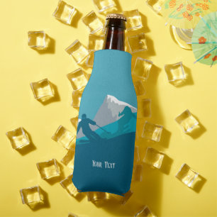 Enfriador De Botellas Esquí alpino de descenso personalizado