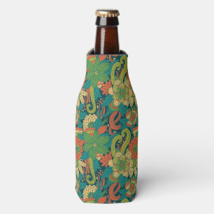 Enfriador De Botellas Estampado de flores del verano