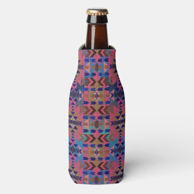 Enfriador De Botellas Estilo Arizona de los cielo rosados (Frente de la botella)