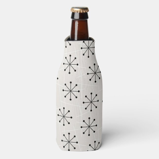 Enfriador De Botellas Estrellas de estilo atómico moderno de mediados de (Frente de la botella)