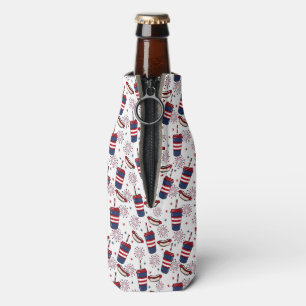 Enfriador De Botellas Estrellas, rayas y azulejos - Un festín patriótico