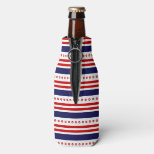 Enfriador De Botellas Estrellas y rayas