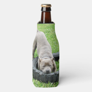 Enfriador De Botellas Estúpido Jugando Con Neumático,