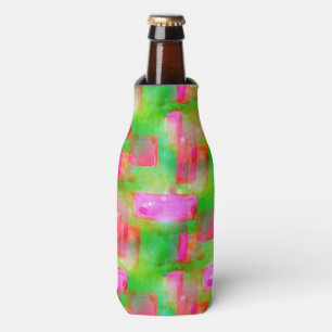 Enfriador De Botellas Extracto pintado amarillo, rosa de la luz del sol