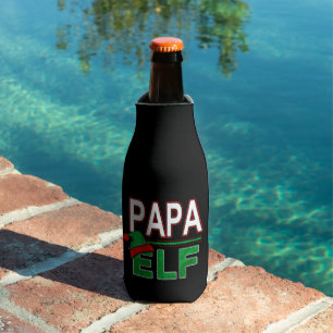 Enfriador De Botellas Familia Elf Festividades de Navidades de Papa El
