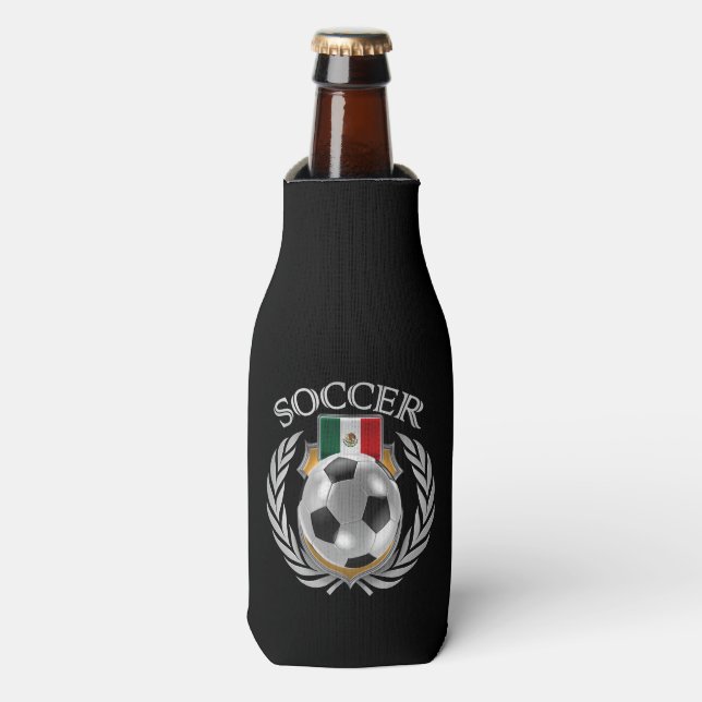 Enfriador De Botellas Fan Gear de México 2016 (Frente de la botella)