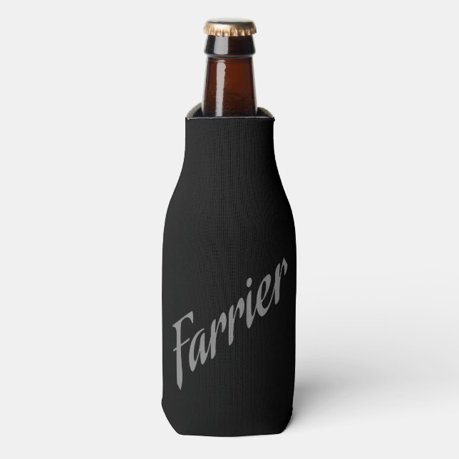 Enfriador De Botellas Farrier in Silver (Frente de la botella)