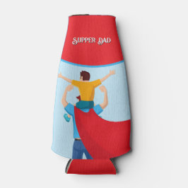 Enfriador De Botellas Father’s Day Gift for Supper Dad