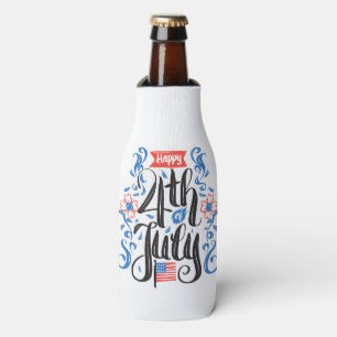 Enfriador De Botellas Feliz 4 de julio