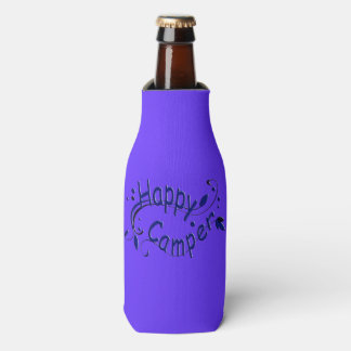 Enfriador De Botellas Feliz Camper Camping RV Refrigerador de botella az