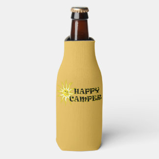 Enfriador De Botellas Feliz Camper Camping Sunshine Bottle Cooler