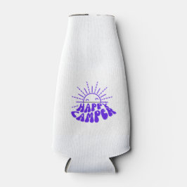 Enfriador De Botellas Feliz Camper en una