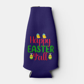 Enfriador De Botellas Feliz Día de Pascua Y'all-29791