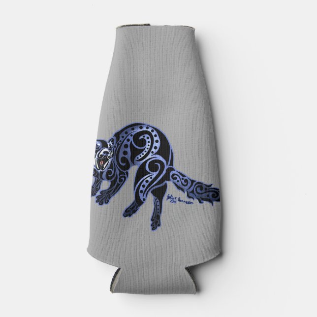 Enfriador De Botellas Ferret Trybe: ¡Baile de guerra! (Anverso)