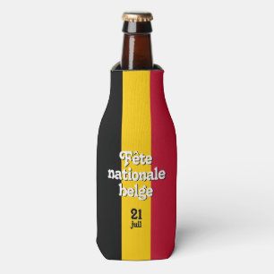 Enfriador De Botellas Fête nationale belga bandera belga