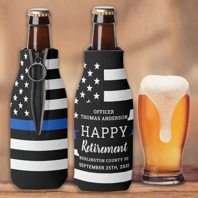Enfriador De Botellas Fiesta de Jubilación de la Policía Personaliza la  (Subido por el creador)