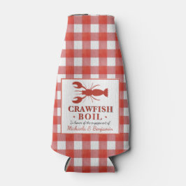Enfriador De Botellas Fiesta de langosta de cangrejo de río rojo Picnic 
