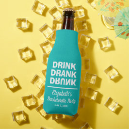 Enfriador De Botellas Fiesta de Soltera con Bebida Personalizada Bebida