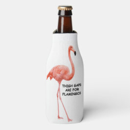 Enfriador De Botellas Flamingo rosado Inspirador verano suave
