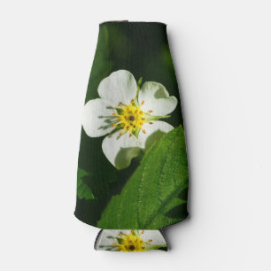 Enfriador De Botellas Flor de fresa silvestre