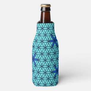 Enfriador De Botellas Flor de vida - sello de patrón sin soldadura - cia