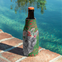Enfriador De Botellas Flor Leopardo Selva Batik  