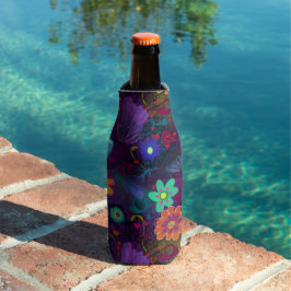 Enfriador De Botellas Flores Boho Hermosas 