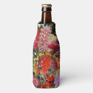 Enfriador De Botellas Flores silvestres australianas, portaobjetos