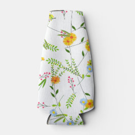 Enfriador De Botellas Flores silvestres de primavera verano