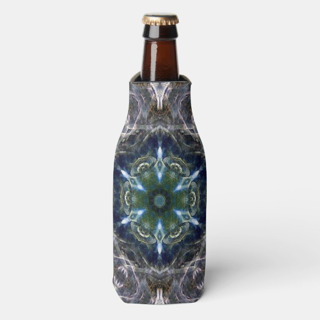 Enfriador De Botellas Folk Mandala (Frente de la botella)