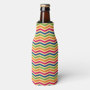 Enfriador De Botellas Fondo con las rayas en retro