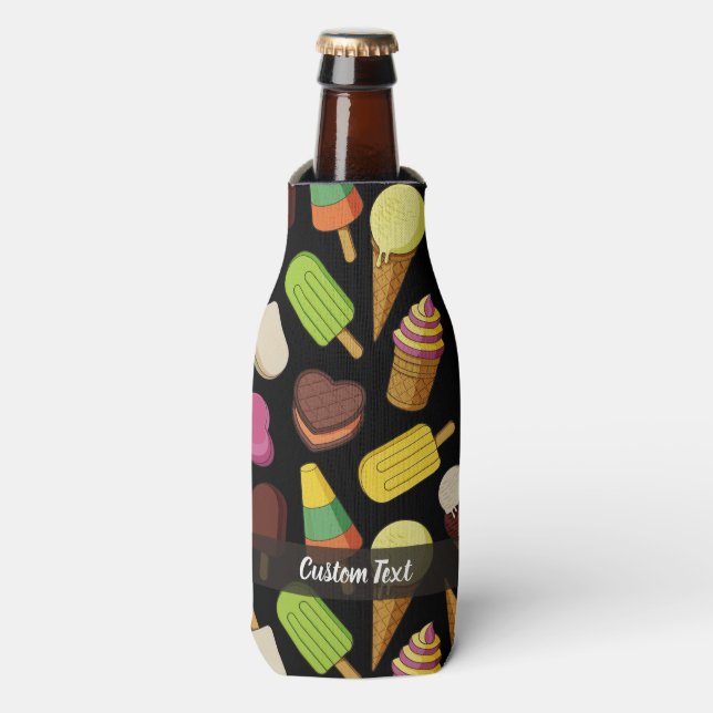 Enfriador De Botellas Fondo de Crema de Hielo (Frente de la botella)