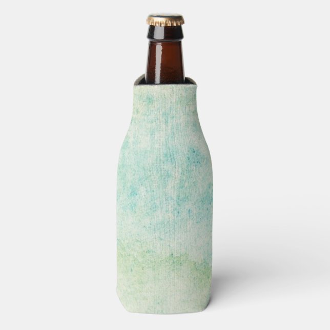 Enfriador De Botellas Fondo de las acuarelas abstractas (Frente de la botella)