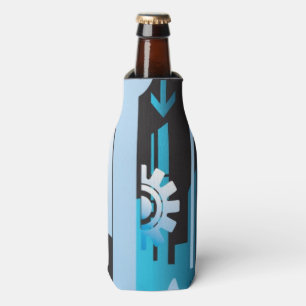 Enfriador De Botellas Fondo de semitono técnico 3