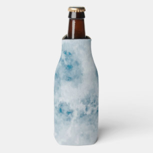 Enfriador De Botellas Fondo de textura azul de mármol