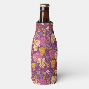 Enfriador De Botellas Fondo dulce del modelo de las vides de uva