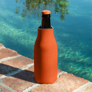 Enfriador De Botellas Fondo naranja texturizado tranquilo y simple