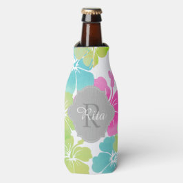 Enfriador De Botellas Fondo PixDezines hibiscus/DIY