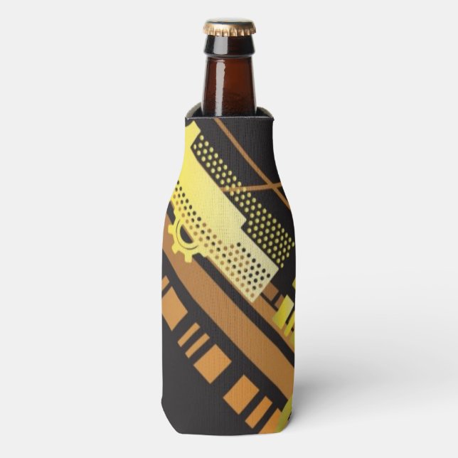 Enfriador De Botellas Fondo técnico de medio tono 5 (Frente de la botella)