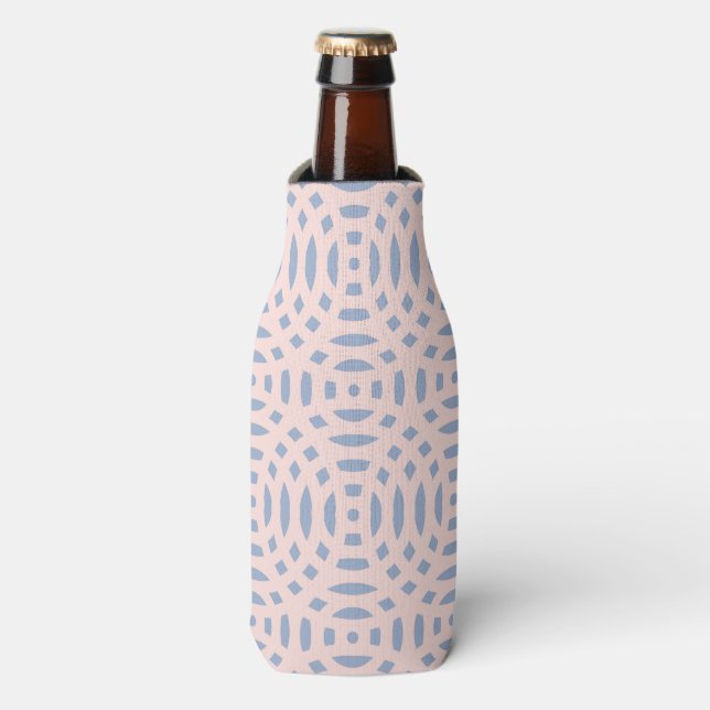 Enfriador De Botellas forma circular patrón transparente (Frente de la botella)