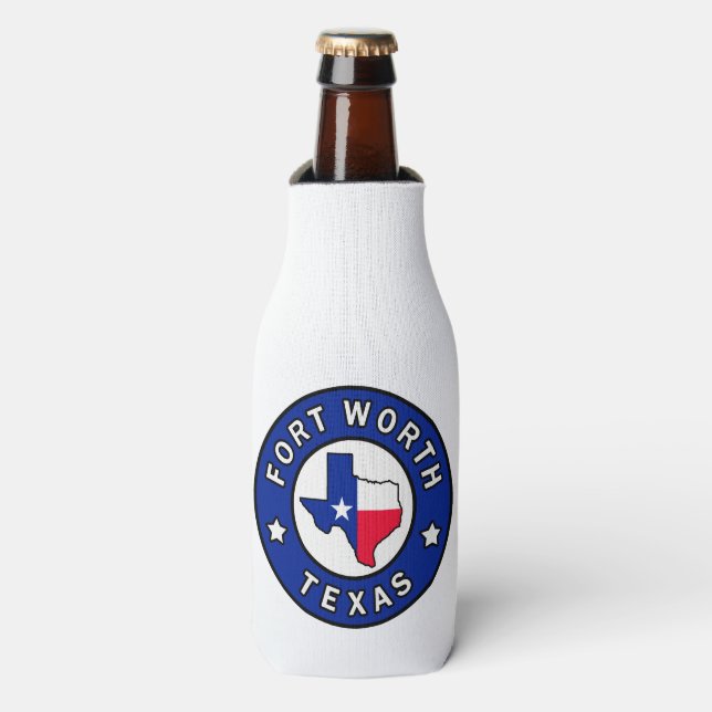 Enfriador De Botellas Fort Worth Texas (Frente de la botella)