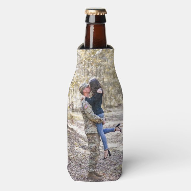 Enfriador De Botellas Foto personalizada (Frente de la botella)