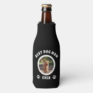 Enfriador De Botellas Foto personalizada de la mejor madre del perro Per