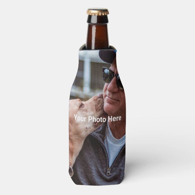 Enfriador De Botellas Foto Personalizado personalizada (Frente de la botella)