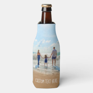 Enfriador De Botellas Foto y texto personalizado - Su propio diseño ún