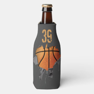 Enfriador De Botellas Frasco de baloncesto desgarrado