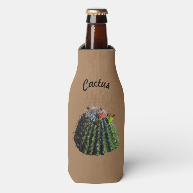 Enfriador De Botellas Frasco De Cactus (Frente de la botella)